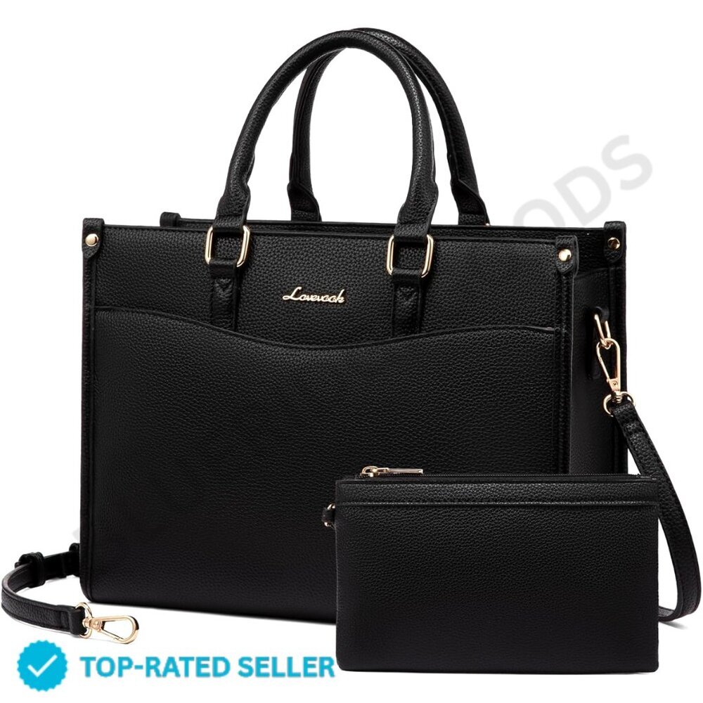 BRAND NEW LOVEVOOK Satchel Bag Black Stylish Tote